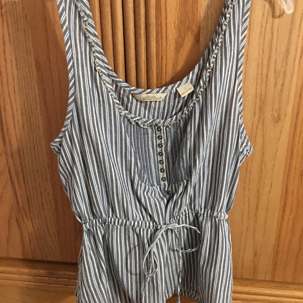 Striped tank top